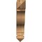 Ekena Millwork Funston Arts & Crafts Smooth Bracket, Western Red Cedar, 3 1/2"W x 18"D x 18"H BKT04X18X18FST03SWR - alternate 3